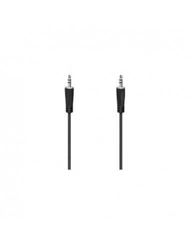 Cavo Jack 3.5 Hama 00205115 Plug Nero Nero