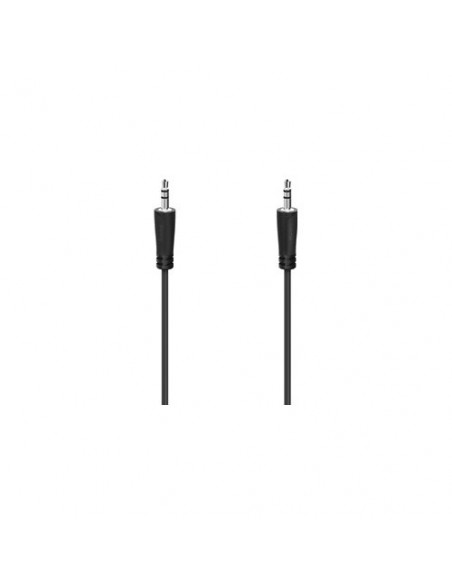 Cavo Jack 3.5 Hama 00205115 Plug Nero Nero