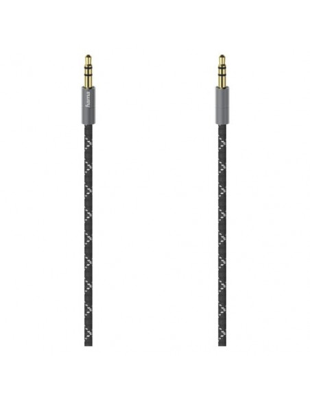 Cavo Jack 3.5 Hama 00205130 Gold Plated Nero Nero