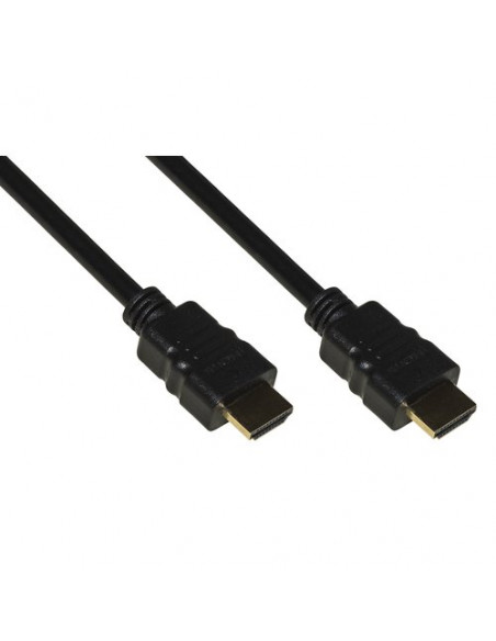 CAVO LINK HDMI TO HDMI, M/M, 15MT, ETHERNET, CONTATTI DORATI, NERO, LKCHDMI150