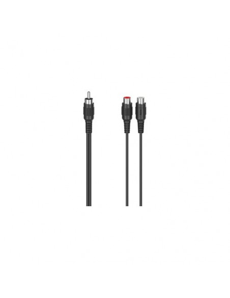 Cavo RCA Hama 00205183 Subwoofer Adapter Nero Nero