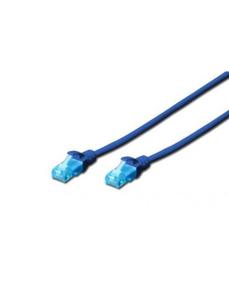 CAVO RETE DIGITUS CAT.5E UTP BLU NON SCHERMATO 50cm