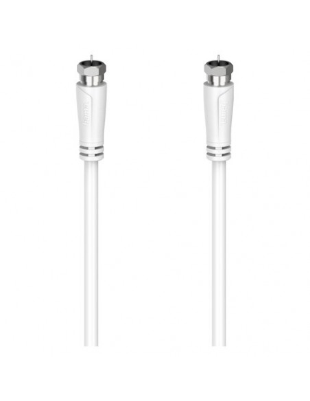 Cavo SAT Hama 00205065 90 Db Bianco Bianco