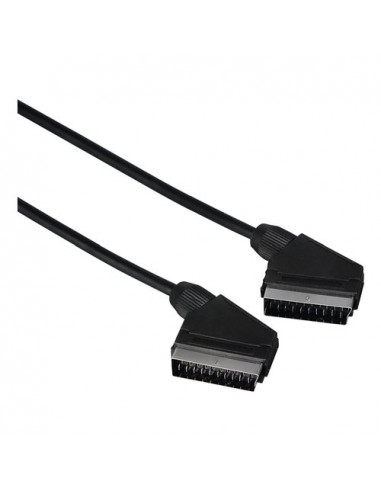 Cavo SCART Hama 00205081 21 Pin Nero Nero
