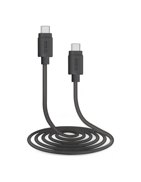Cavo USB C Sbs TECABLETCC31K CHARGING DATA CABLE 3.1 Black Black