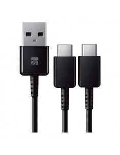 Cavo USB C Xtreme Videogames 90531 PLAYSTATION 5 Double Black Black