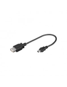 Cavo USB Goobay 95006 Icoc Musb Af 002 Black Black