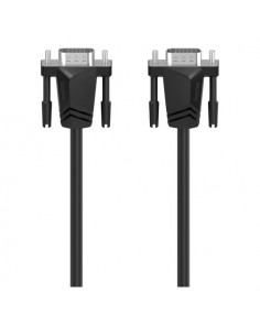 Cavo VGA Hama 00200708 Full Hd Black Black
