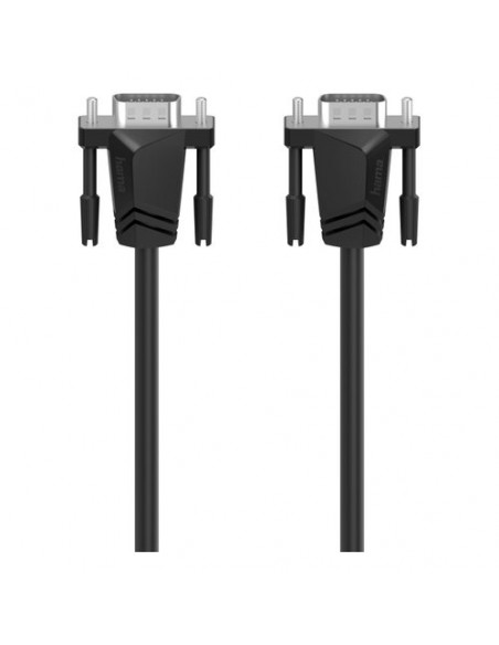 Cavo VGA Hama 00200708 Full Hd Black Black