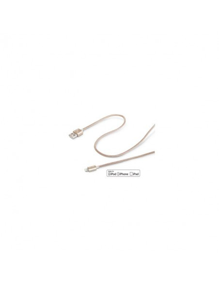 Celly 1.0M USB - Lightning M/M 1 m Oro