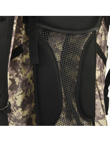 Zaino da Trekking Cammello Mimetico 100 L in Tessuto Oxford