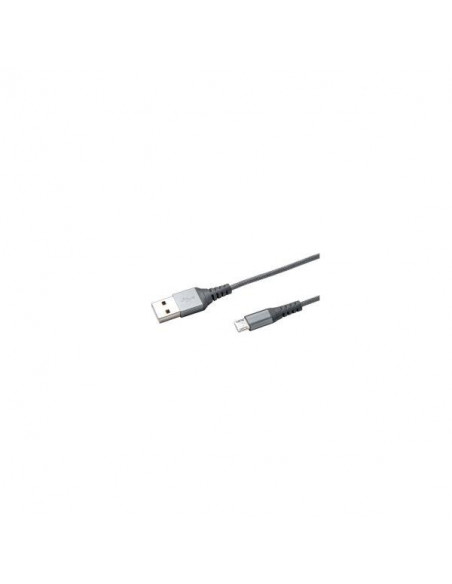 Celly USBMICRONYLSV cavo USB 1 m USB 2.0 USB A Micro-USB A Argento