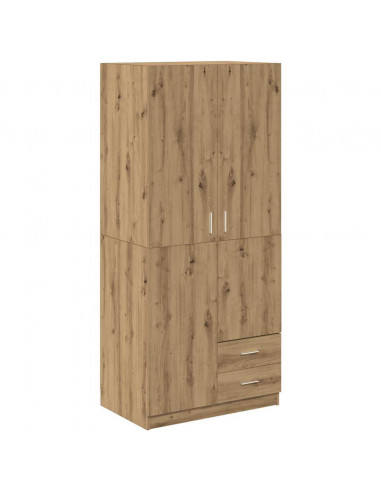 Armadio Rovere Artigianale 80x52x180 cm in Truciolato