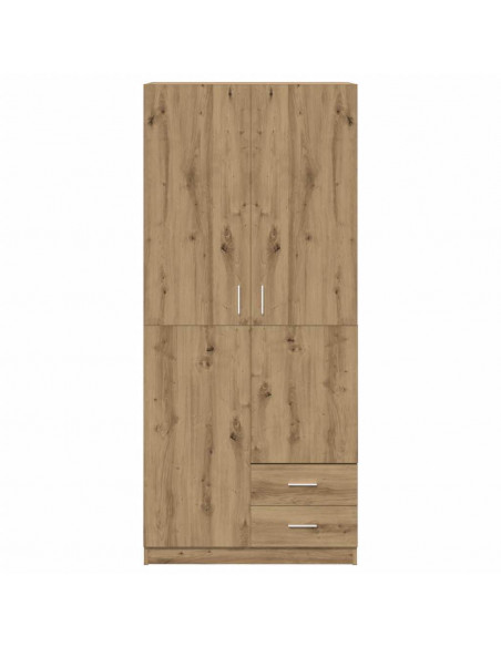 Armadio Rovere Artigianale 80x52x180 cm in Truciolato
