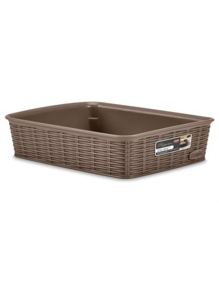 Cesta Stefanplast 30931 ELEGANCE Medium Tortora Tortora