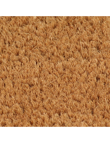 Zerbino Naturale Mezzo Rotondo 60x90 cm Fibra di Cocco