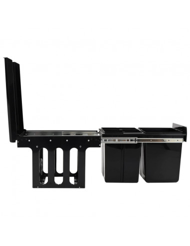 Cestino Estraibile per Mobile Cucina Chiusura Ammortizzata 48 L