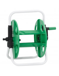 Carrello Avvolgitubo Autonomo Tubo Flessibile 45 m 1/2" Acciaio 2