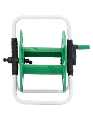 Carrello Avvolgitubo Autonomo Tubo Flessibile 45 m 1/2" Acciaio