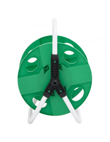 Carrello Avvolgitubo Autonomo Tubo Flessibile 45 m 1/2" Acciaio