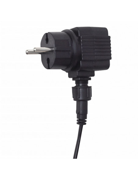 Cascata per Laghetto Rettangolare con LED in Acciaio Inox 45 cm