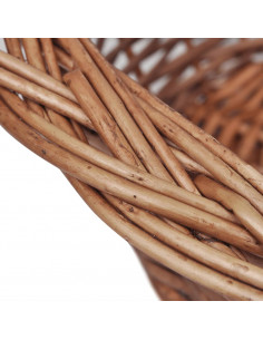 Cesto/Cuccia per Cani in Vimini Naturale 70 cm