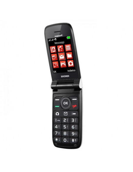 Brondi Magnum 4 7,11 cm (2.8") Bianco Telefono cellulare basico
