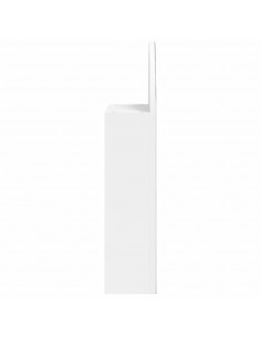 Armadietto Bagno con Specchio e LED ad Arco Bianco 42x13x70 cm 2