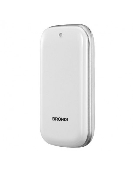 Brondi Stone+ 6,1 cm (2.4") Bianco Telefono cellulare basico