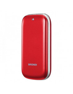 Brondi Stone+ 6,1 cm (2.4") Rosso Telefono cellulare basico 2
