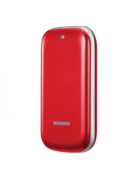 Brondi Stone+ 6,1 cm (2.4") Rosso Telefono cellulare basico