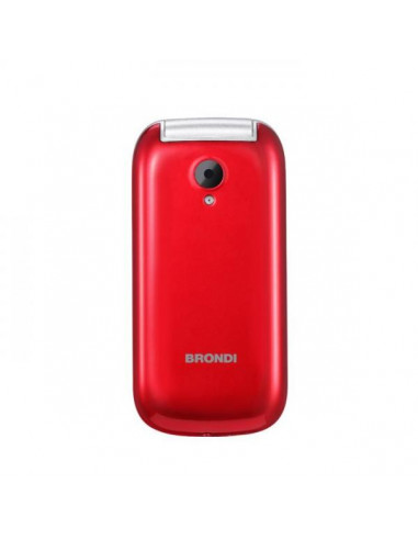 Brondi Stone+ 6,1 cm (2.4") Rosso Telefono cellulare basico