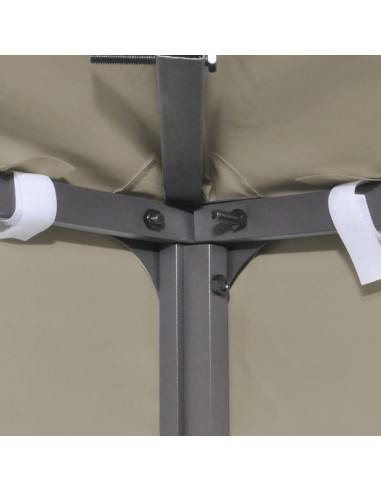 Tetto per Gazebo 310 g/m² 3x3 m Beige