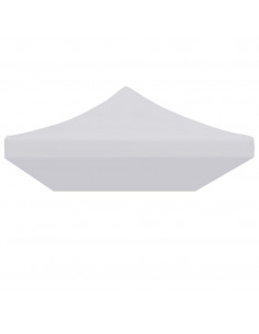 Tetto per Tendone per Feste 3x6 m Bianco 2