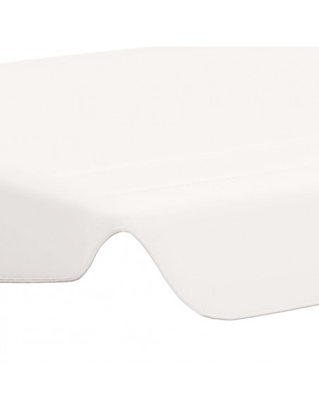 Baldacchino per Dondolo Giardino Bianco 188/168x145/110 cm