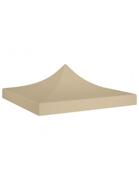 Tetto per Tendone per Feste 3x3 m Beige 270 g/m²