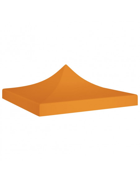 Tetto per Tendone per Feste 3x3 m Arancione 270 g/m²