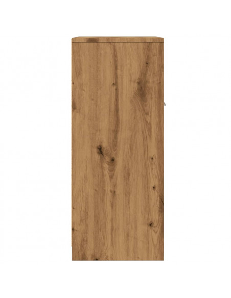 Armadietto Bagno Rovere 60x33x80 cm Legno Multistrato