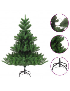 Albero di Natale Artificiale Abete Nordmann Verde 210 cm 2