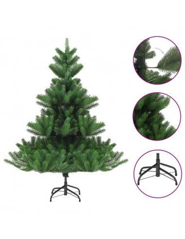 Albero di Natale Artificiale Abete Nordmann Verde 210 cm