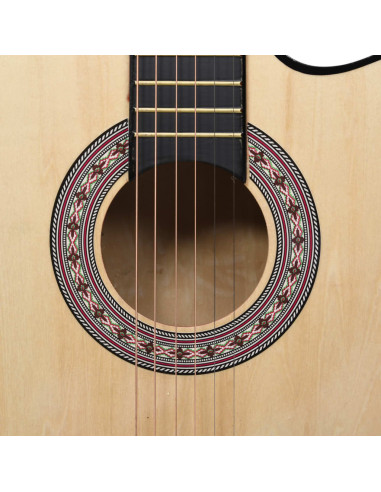 Chitarra Acustica Western con 6 Corde 38" in Legno di Tiglio