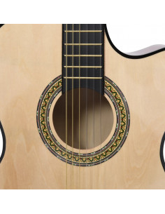 Chitarra Classica Western Cutaway con Equalizzatore e 6 Corde