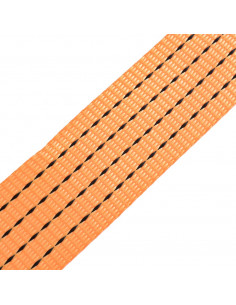 Cinghie d'Ancoraggio 10 pz a Cricchetto 2 T 8mx50mm Arancione