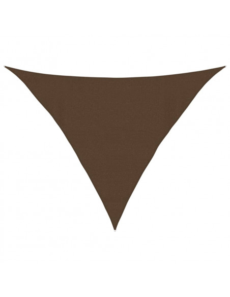 Vela Parasole 160 g/m² Marrone 4x4x5,8 m in HDPE