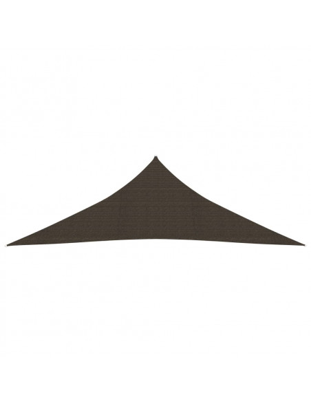 Vela Parasole 160 g/m² Marrone 4x4x5,8 m in HDPE