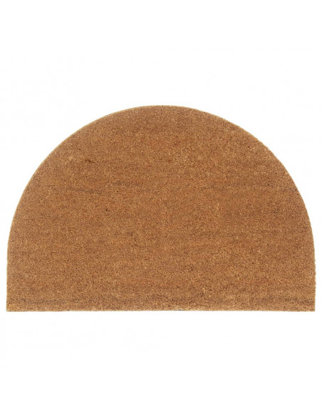 Zerbino Naturale Mezzo Rotondo 60x90 cm Fibra di Cocco