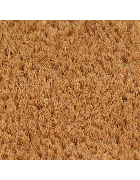 Zerbino Naturale Mezzo Rotondo 60x90 cm Fibra di Cocco