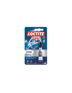 Colla specifica Loctite 680469 SUPER ATTAK Vetro Trasparente Trasparen