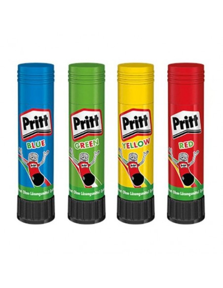 Colla stick Pritt  276968 Rainbow Blu e Giallo e Verde e Rosso Blu e G