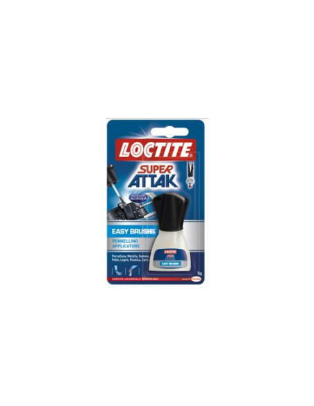 Collante Loctite 862096 SUPER ATTAK Easy Brush Trasparente Trasparente